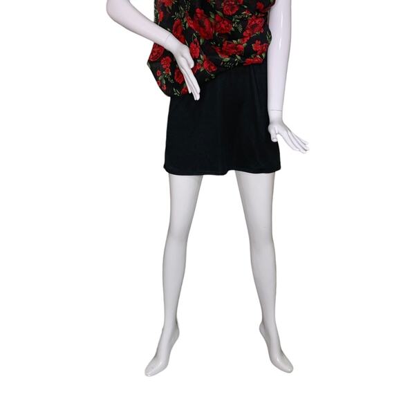 Disney Pixar Coco Sheer Floral Print Dress Black Red Green Short Sleeve … - Picture 9 of 9
